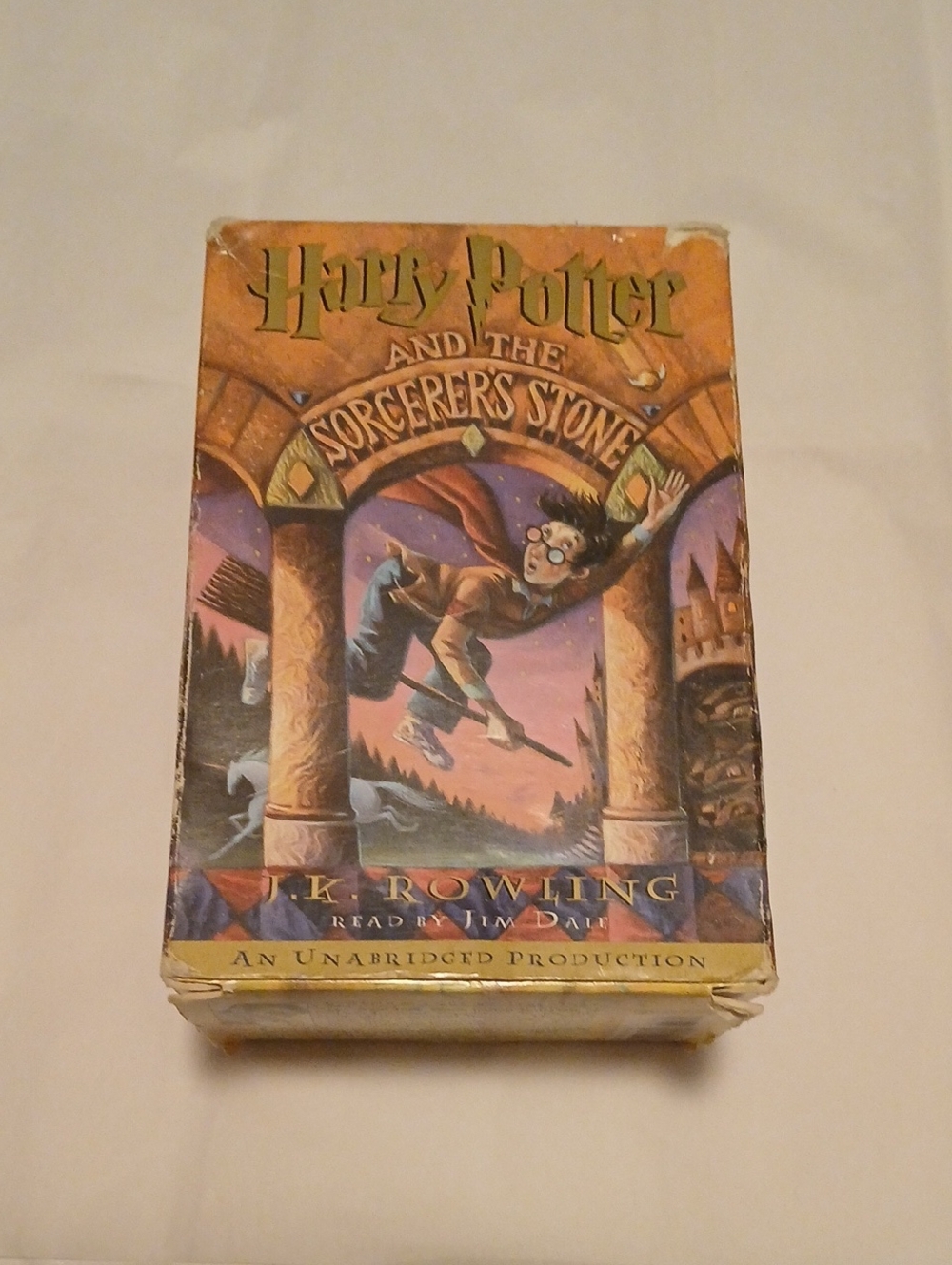 🍊3/$15🍊 Harry Potter and the Sorcerer's Stone Cassette Audiobook Box Set